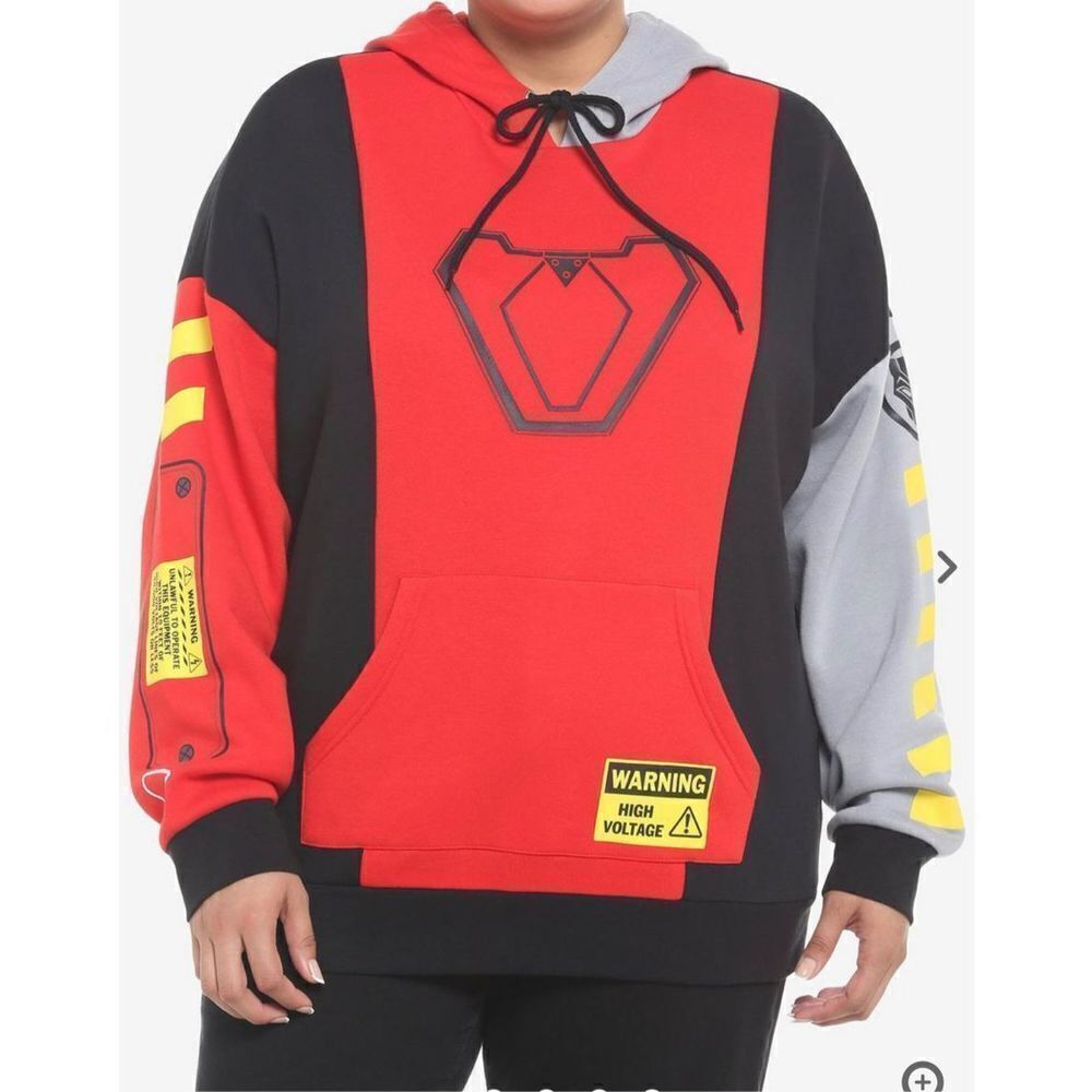 Her Universe Marvel Black Panther: Wakanda Forever Ironheart Cosplay Hoodie Plus